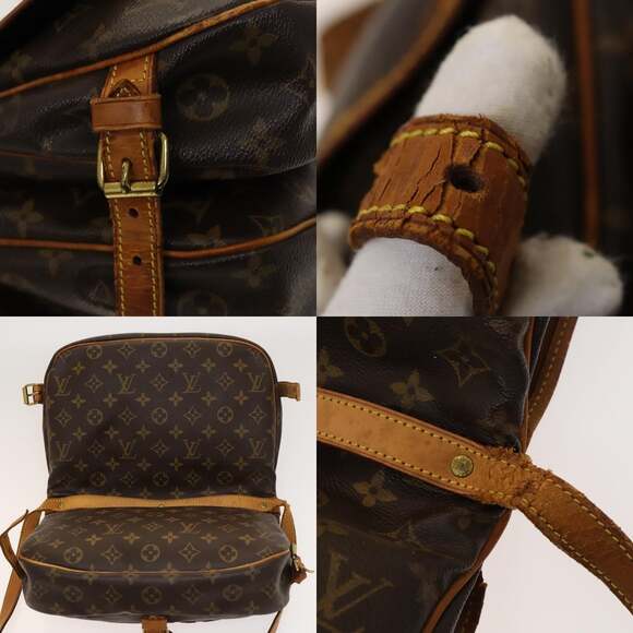 LOUIS VUITTON Monogram Saumur 30 Shoulder Bag M42256 - Picture 11 of 13